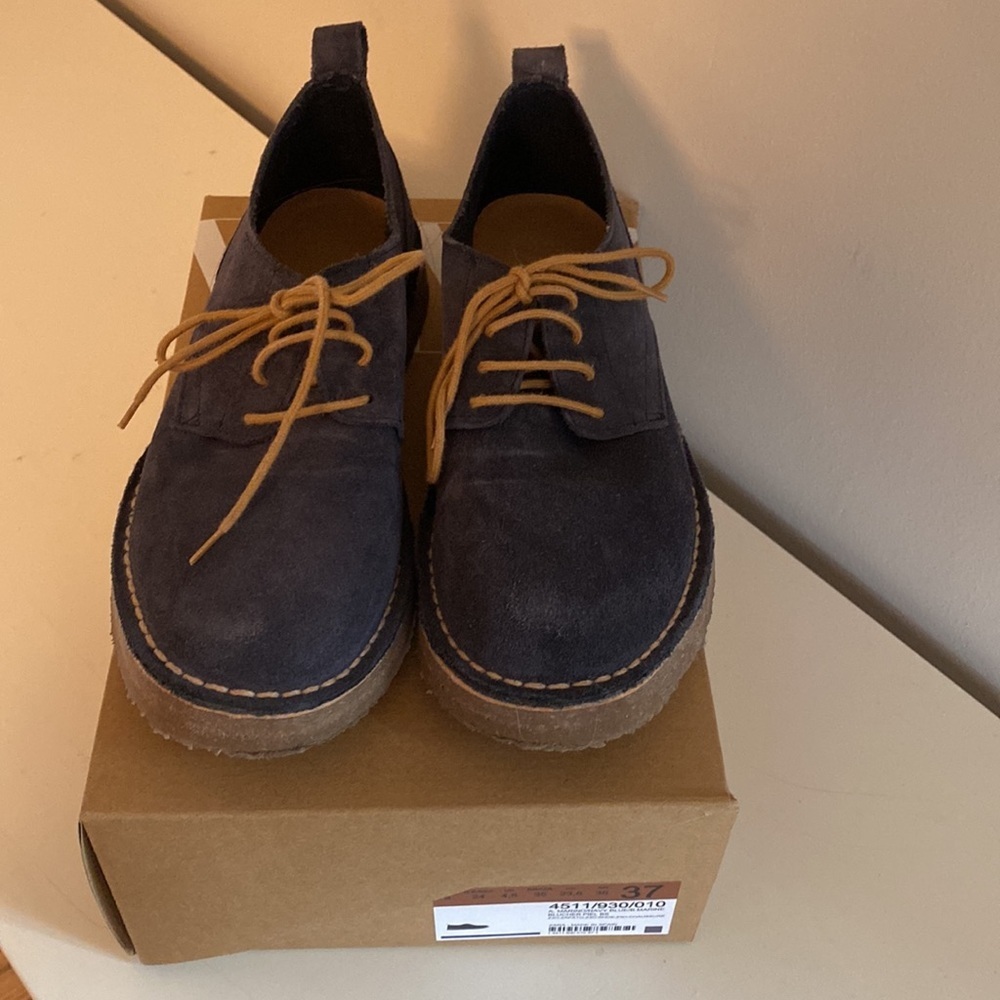Blue suede boys shoes from Zara size 5 - Picture 4 of 5